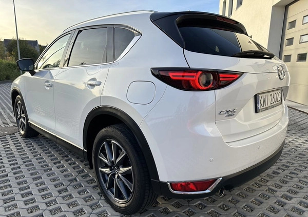 Mazda CX-5 cena 105900 przebieg: 102000, rok produkcji 2018 z Kraków małe 742